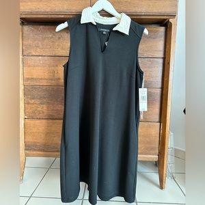 Sharagano size 10’Wednesday Adams dress. Size 10 NWT. cute collared dress.